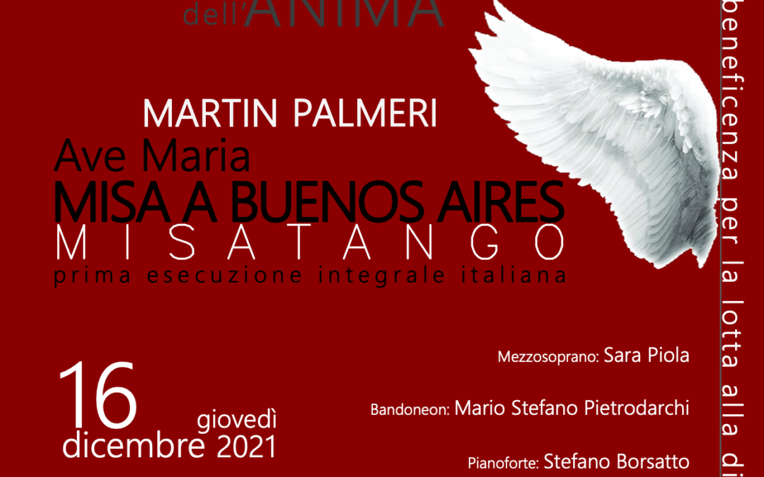 16.12.2021 Concerto Beneficio di Natale “Il Canto dell’Anima”
